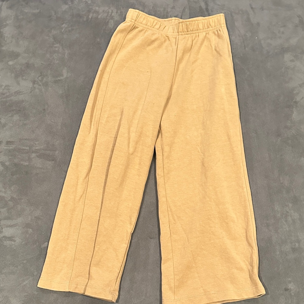 Zara Kids Camel Sweatpants